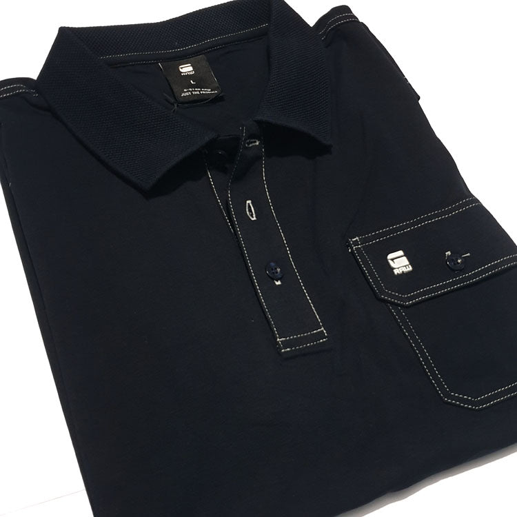GB designer polo shirt for men | Navy Blue