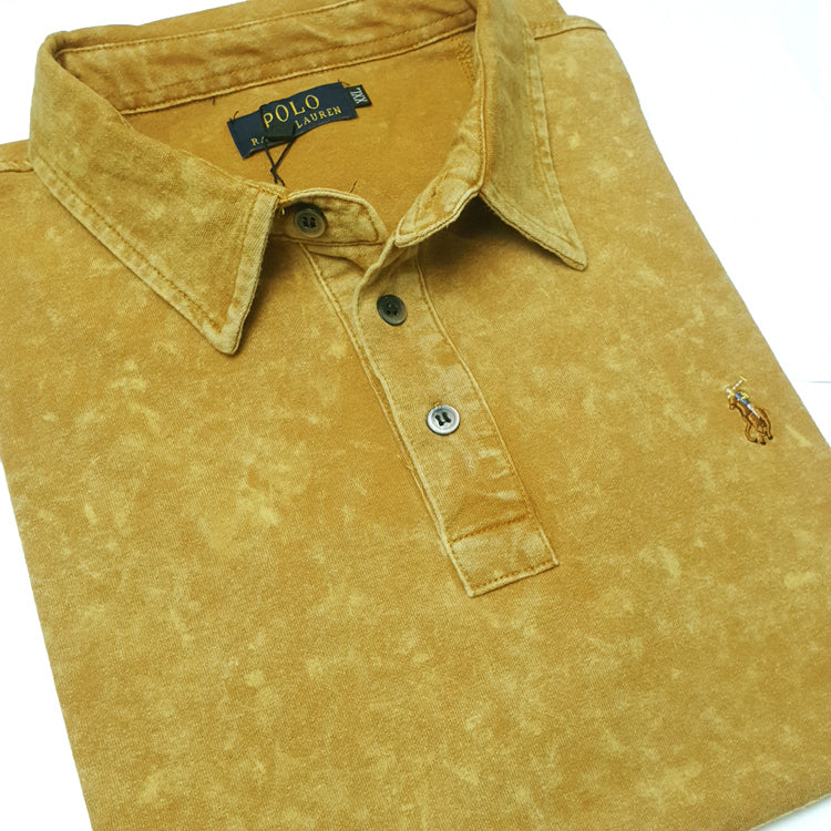 PRL cloudy print polo shirt | Beige