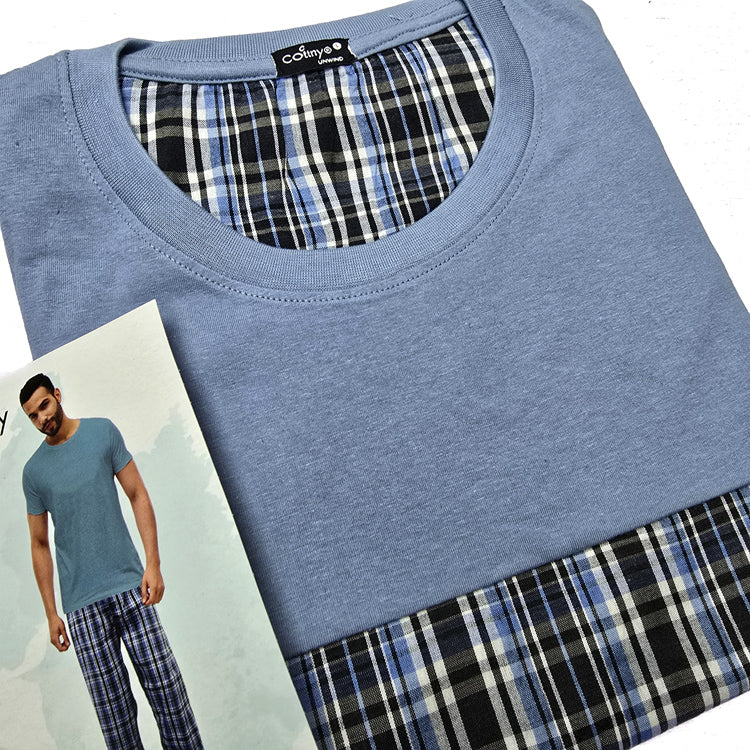 Men's pyjamas set | Sky Blue