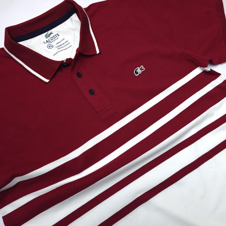 LST classic polo shirt | Wine