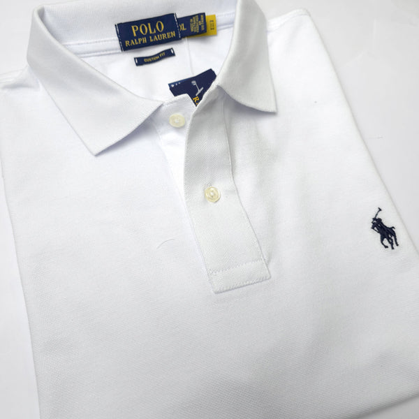 PRL classic polo shirt for men | White