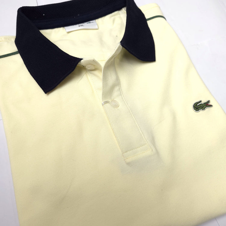 LST trim designer polo shirt | Yellow