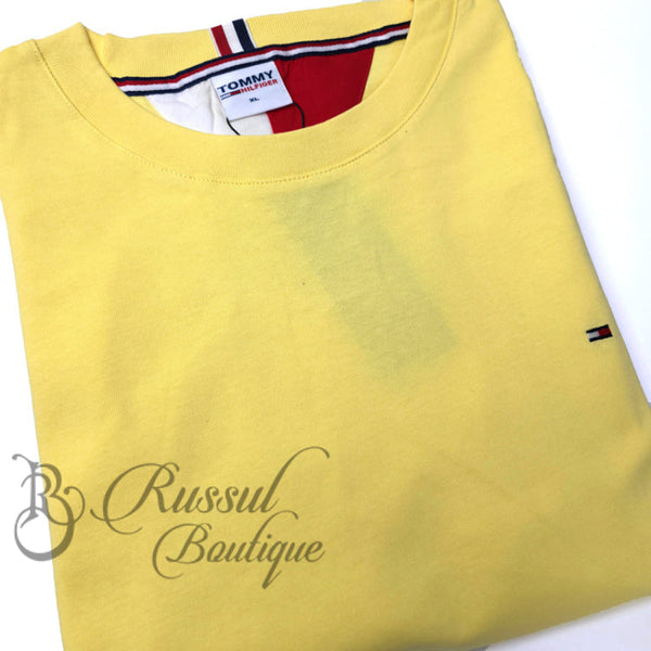 Thf Easy Plain Tee-Shirt | Yellow Polo